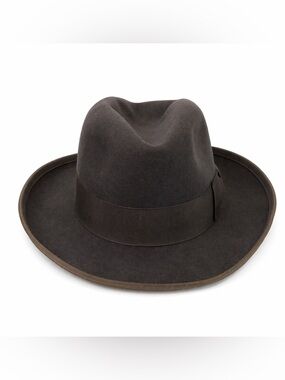 PARK ROYAL TIMELY FASHION Vintage Men's Gray Wool GODFATHER Fedora Hat S